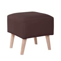 Pouf Burdeos Pu Chocolate