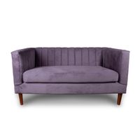 SOFA SORRENTO 2C TELA VELVET VIVIAN LILA
