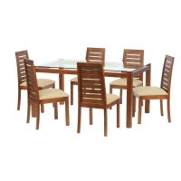 Juego De Comedor Barcelona 1600X1000 S/Tenerife Pu Beige