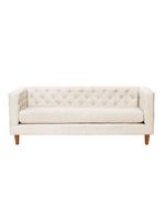 SOFA BRESCIA 3C LINO BLANCO