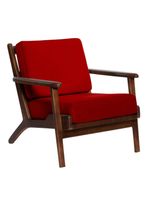 Sitial Neuss  Tela Velvet Burdeo