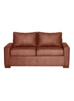SOFA LIVORNO 2C CUERO KENTUCKY TABACO