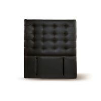 RESPALDO NAPOLES PU NEGRO 1 1/2 PZA