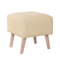Pouf Burdeos Pu Beige