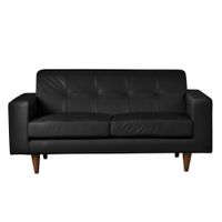 SOFA SALERNO 2C PU NEGRO