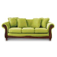 SOFA  RIMINI 3C TELA VELVET PISTACHO
