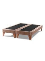 BASE EUROPEA ZEN  CUERO BEIGE KING