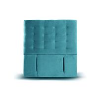 RESPALDO NAPOLES TELA TURQUESA 1 1/2 PZA