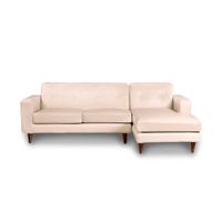 SOFA CHAISELONG DER SALERNO PU BEIGE