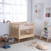 CUNA EVOLUTIVA ZEN BABY BORJA MADERA 100X70 + COLCHON