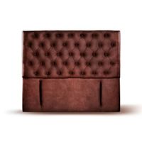 RESPALDO FLORENCIA CUERO CAFÉ MORO 2 PZA