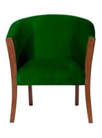 Sitial Dortmund Tela Velvet Verde