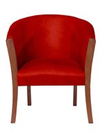 Sitial Dortmund  Cuero Kentucky Rojo