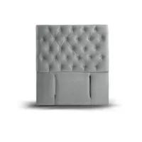 RESPALDO FLORENCIA TELA GRIS 1 PZA