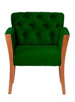 Sitial Kiel Tela Velvet Verde