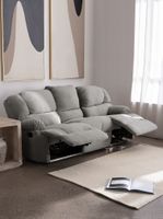 Bergere Perugia Reclinable 3 Cuerpos Tela Velvet