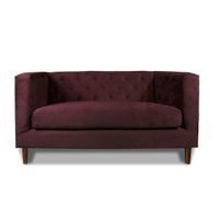 SOFA BRESCIA 2C TELA VELVET VIVIAN BURDEO