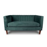 SOFA SORRENTO 2C TELA VELVET VIVIAN GRIS