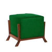 Pouf Marsella Tela Velvet Verde