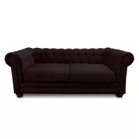 SOFA FLORENCIA 3C TELA VELVET CHOCOLATE