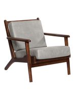 Sitial Neuss  Cuero Kentucky Gris