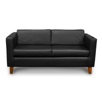 SOFA SICILIA 3C PU NEGRO