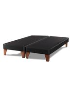 BASE EUROPEA ZEN  PU NEGRO 2 PZA