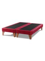 BASE EUROPEA ZEN  CUERO ROJO 2 PZA