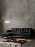 SOFA CHAISELONG IZQ NAPOLES CUERO KETUCKY NEGRO