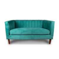 SOFA SORRENTO 2C TELA VELVET VIVIAN VERDE