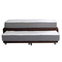 CAMA NIDO ZEN BEST PU CHOCOLATE 1 1/2 PZA