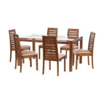 Juego De Comedor Barcelona 1600X1000 S/Tenerife Cuero Beige