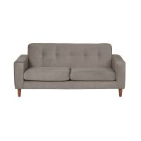 Sofa Salerno 2C Tela  Velvet  Gris
