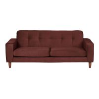 Sofa Salerno 3C Tela  Velvet  Chocolate