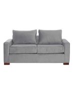 SOFA LIVORNO 2C TELA VELVET GRIS