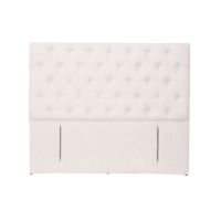 RESPALDO FLORENCIA LINO BLANCO KING