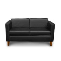 SOFA SICILIA 2C PU NEGRO