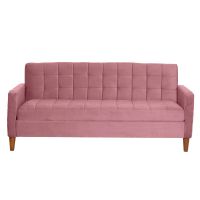 FUTON GENOVA  TELA VELVET PALO ROSA