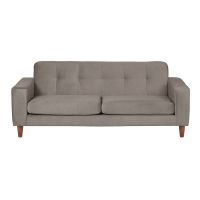 Sofa Salerno 3C Tela Velvet Gris