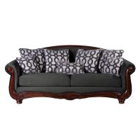 Sofa Catania 3C Tela Velvet Gris