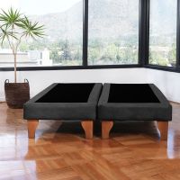 Base Europea Zen  Tela Negro 2 Pza