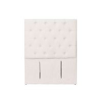 RESPALDO FLORENCIA LINO BLANCO 1 1/2 PZA