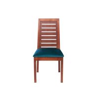 Silla Tenerife Tela Velvet Azul Petroleo