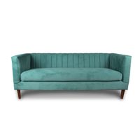SOFA SORRENTO 3C TELA VELVET VIVIAN VERDE