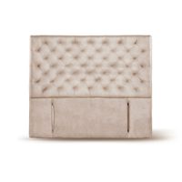 RESPALDO BRESCIA CUERO BEIGE KING