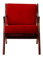 Sitial Bremen  Cuero Kentucky Rojo