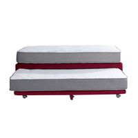 CAMA NIDO ZEN BEST TELA BURDEO 1 1/2 PZA