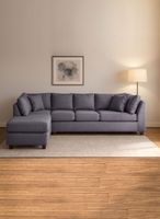 SECCIONAL PADUA IZQ LINO GRIS OSCURO