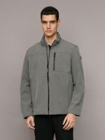 Chaqueta Ck Soft Shell Gris Calvin Klein