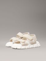 Sandalias Niño con Velcro Beige Calvin Klein